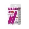 Kieszonkowy wibrator Magic X20 20-wibracji z pilotem